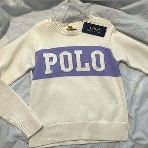 NEW Girls POLO Knitted sweater
